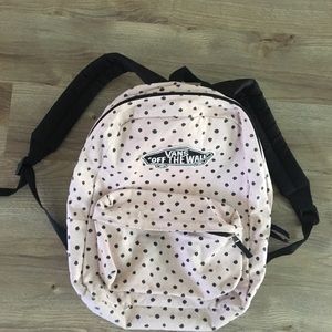 vans polka dot backpack